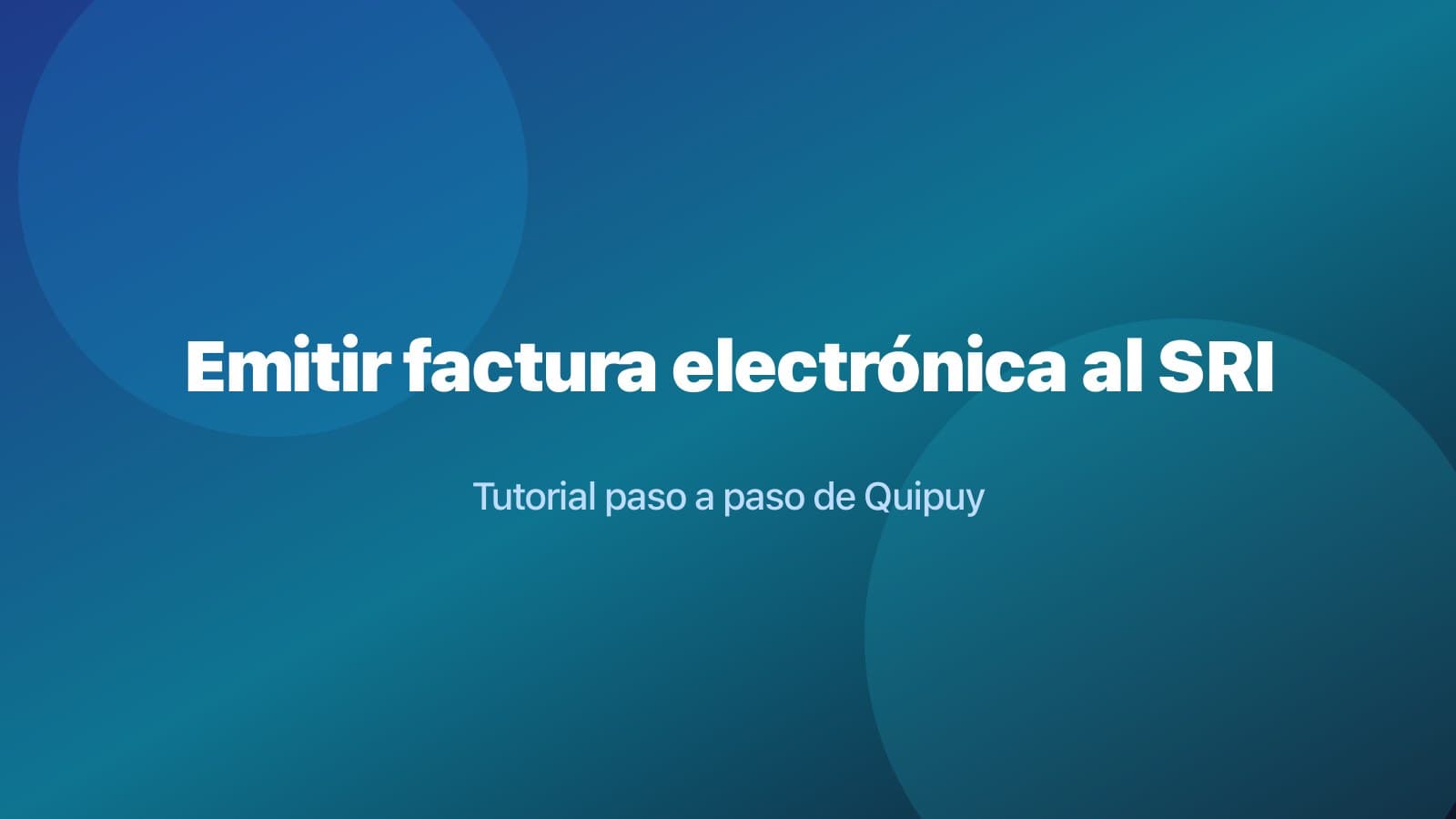 Pantalla mostrando factura electrónica autorizada por el SRI